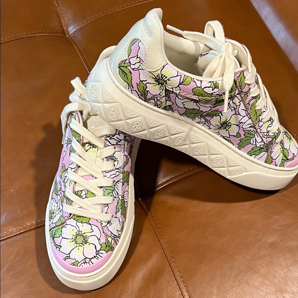 Tory Burch Floral Women's Sneakers